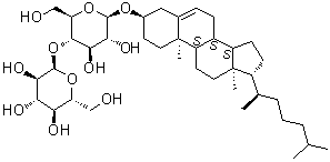 Cholesteryl beta-maltoside molecular structure (CAS 40653-09-6)