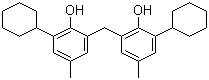 2,2'-甲亚基双(6-环己基-4-甲基酚)分子结构 (CAS 4066-02-8)