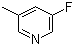 structure of CAS# 407-21-6, 3-Fluoro-5-methylpyridine;3-Fluoro-5-picoline