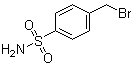 4-(溴甲基)苯磺酰胺分子结构 (CAS 40724-47-8)