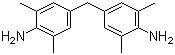 4-(4-氨基-3,5-二甲基苄基)-2,6-二甲基苯胺分子结构 (CAS 4073-98-7)