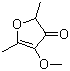 4-Methoxy-2,5-dimethyl-3(2H)-furanone molecular structure (CAS 4077-47-8)