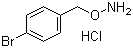 O-[(4-Bromophenyl)methyl]hydroxylamine hydrochloride molecular structure (CAS 40780-59-4)