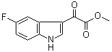 结构式 CAS# 408356-39-8, 5-氟-alpha-氧代-1H-吲哚-3-乙酸甲酯