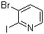 3-Bromo-2-iodopyridine molecular structure (CAS 408502-43-2)