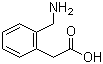 2-氨基甲基苯乙酸分子结构 (CAS 40851-65-8)