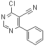 4-Chloro-6-phenyl-5-pyrimidinecarbonitrile molecular structure (CAS 40889-24-5)