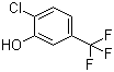 2-Chloro-5-(trifluoromethyl)phenol molecular structure (CAS 40889-91-6)