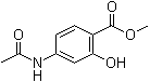 Methyl 4-(acetylamino)-2-hydroxybenzoate molecular structure (CAS 4093-28-1)