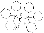 (SP-5-43)-Carbonylchlorohydrobis(tricyclohexylphosphine)ruthenium molecular structure (CAS 40935-25-9)
