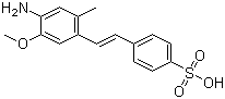 4-[(4-Amino-5-methoxy-2-methylphenyl)azo]benzenesulfonic acid molecular structure (CAS 40947-69-1)