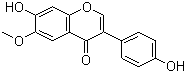 黄豆黄素分子结构 (CAS 40957-83-3)