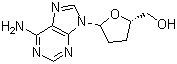 2',3'-双脱氧腺苷分子结构 (CAS 4097-22-7)