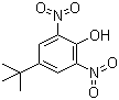 4-tert-Butyl-2,6-dinitrophenol molecular structure (CAS 4097-49-8)