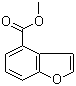 structure of CAS# 41019-56-1, Methyl benzofuran-4-carboxylate;4-Benzofurancarboxylic acid methyl ester