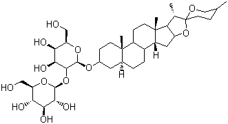 Timosaponin A-III molecular structure (CAS 41059-79-4)