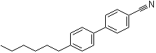 4-己基-4'-氰基联苯分子结构 (CAS 41122-70-7)