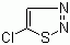 5-氯-1,2,3-噻二唑分子结构 (CAS 4113-57-9)