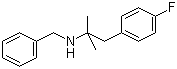结构式 CAS# 4116-02-3, N-苄基-1-(4-氟苯基)-2-甲基-2-氨基丙烷