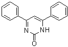 4,6-二苯基-2(1H)-嘧啶酮分子结构 (CAS 4120-05-2)