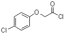 (4-氯苯氧基)乙酰氯分子结构 (CAS 4122-68-3)