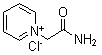 1-(2-Amino-2-oxoethyl)pyridinium chloride molecular structure (CAS 41220-29-5)