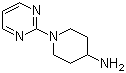 structure of CAS# 412355-81-8, 1-(2-Pyrimidinyl)-4-piperidinamine