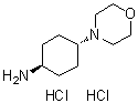 trans-4-Morpholinocyclohexanamine dihydrochloride molecular structure (CAS 412356-24-2)