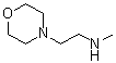 structure of CAS# 41239-40-1, N-Methyl-4-morpholineethanamine;4-(2-(Methylamino)ethyl)morpholine; Methyl[2-(morpholin-4-yl)ethyl]amine