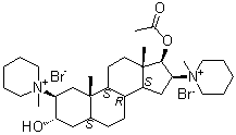 Pancuronium Bromide Related Compound B molecular structure (CAS 41261-71-6)