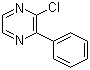 结构式 CAS# 41270-65-9, 2-氯-3-苯基吡嗪