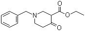 结构式 CAS# 41276-30-6, 1-苄基-4-哌啶酮-3-羧酸乙酯