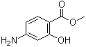 结构式 CAS# 4136-97-4, 4-氨基水杨酸甲酯