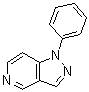 1-苯基-1H-吡唑并[4,3-c]吡啶分子结构 (CAS 41373-10-8)