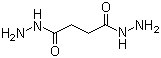 Butanedihydrazide molecular structure (CAS 4146-43-4)