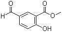 5-甲酰基水杨酸甲酯分子结构 (CAS 41489-76-3)