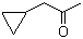 1-环丙基-2-丙酮分子结构 (CAS 4160-75-2)