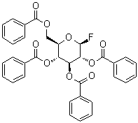 beta-D-Glucopyranosyl fluoride 2,3,4,6-tetrabenzoate molecular structure (CAS 4163-40-0)