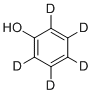 Phenol-d5 molecular structure (CAS 4165-62-2)