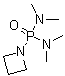 P-1-Azetidinyl-N,N,N',N'-tetramethylphosphonic diamide molecular structure (CAS 41657-48-1)