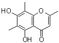 5,7-Dihydroxy-2,6,8-trimethylchromone molecular structure (CAS 41682-21-7)