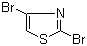 structure of CAS# 4175-77-3, 2,4-Dibromothiazole