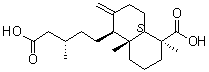 南亚松酸分子结构 (CAS 41787-69-3)