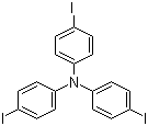 三(4-碘苯)胺分子结构 (CAS 4181-20-8)