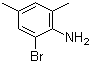 2-Bromo-4,6-dimethylbenzenamine molecular structure (CAS 41825-73-4)