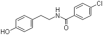 N-(4-Chlorobenzoyl)-tyramine molecular structure (CAS 41859-57-8)