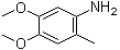 4,5-二甲氧基-2-甲基苯胺分子结构 (CAS 41864-45-3)