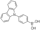 4-(9H-Carbozol-9-yl)phenylboronic acid molecular structure (CAS 419536-33-7)