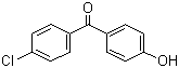 结构式 CAS# 42019-78-3, 4-氯-4'-羟基二苯甲酮
