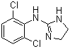 结构式 CAS# 4205-90-7, 可乐定